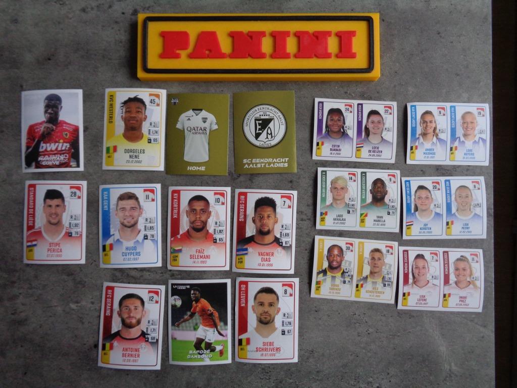 PANINI FOOTBALL 2022/23 STICKERS 17X, Verzenden