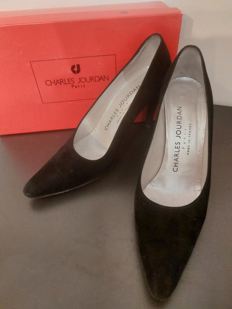Charles Jourdan pumps zwart, Charles Jourdan, Paris, Pumps, Zwart, Ophalen of Verzenden