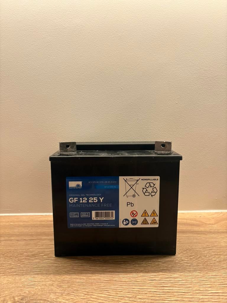 Nieuwe Gel-accu 12V 25Ah Sonnenschein GF 12 25 Y, Auto-onderdelen, Ophalen, Nieuw