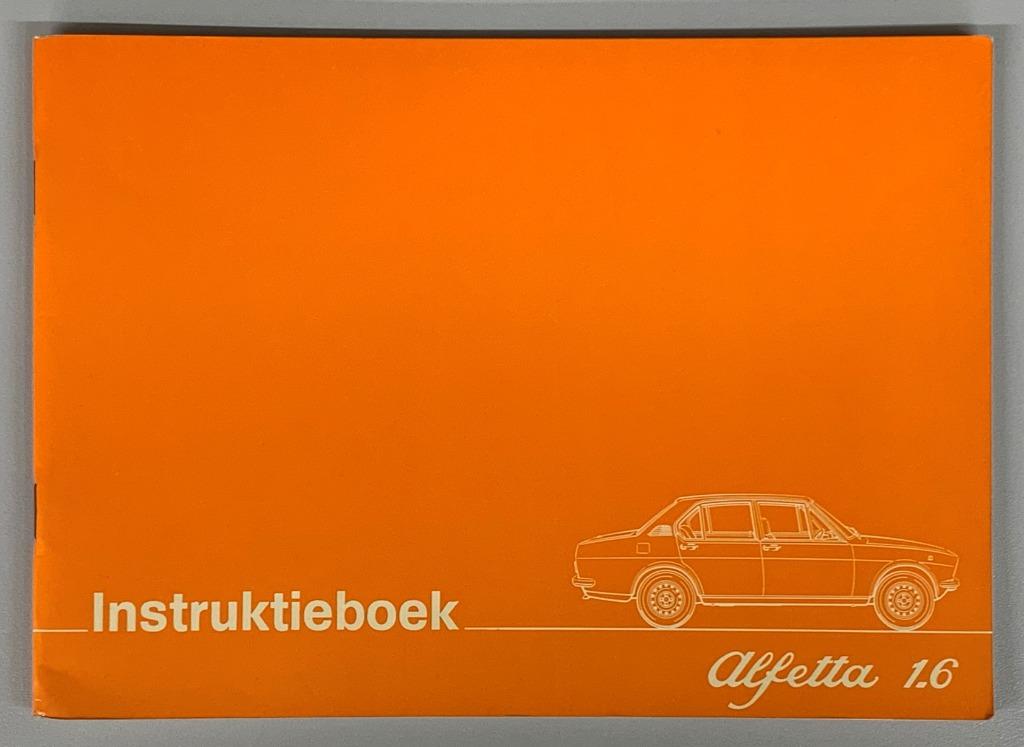 Alfa Romeo Alfetta 1.6, Enlèvement ou Envoi