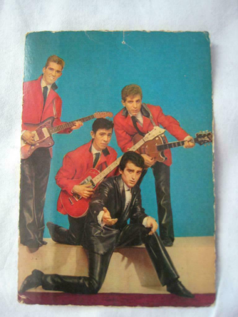 carte postale ancienne Dick Rivers, Envoi, 1960 à 1980, Non affranchie, Stars et Célébrités