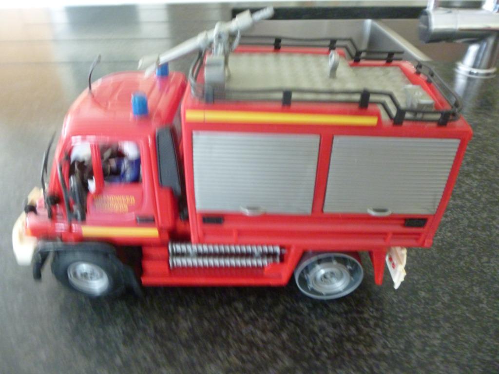 brandweer wagen, Ophalen, Gebruikt
