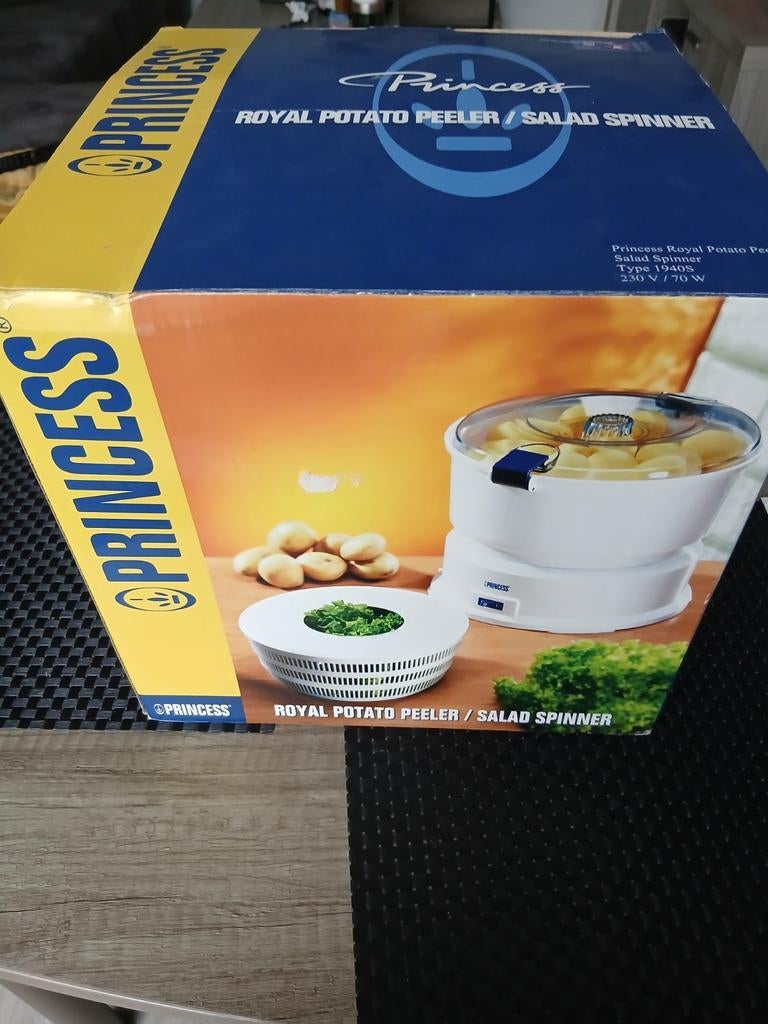 Princess Potato Peeler/salad spinner, Ophalen