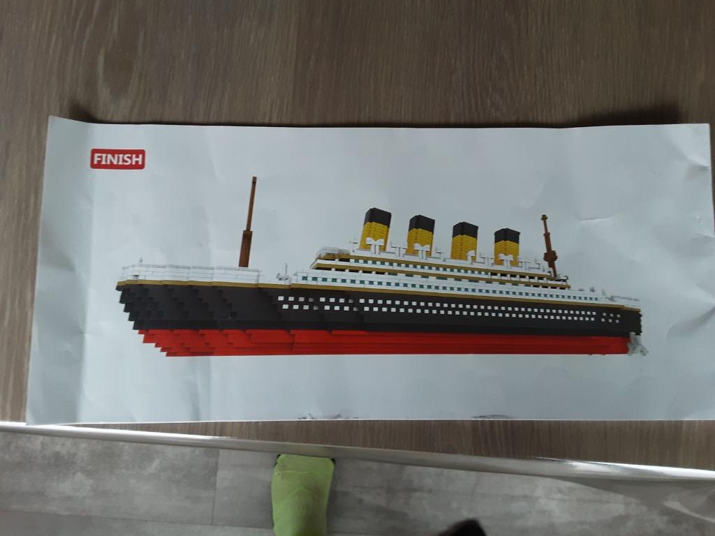 Bouwdoos titanic, Hobby en Vrije tijd, Ophalen, Nieuw, Overige typen