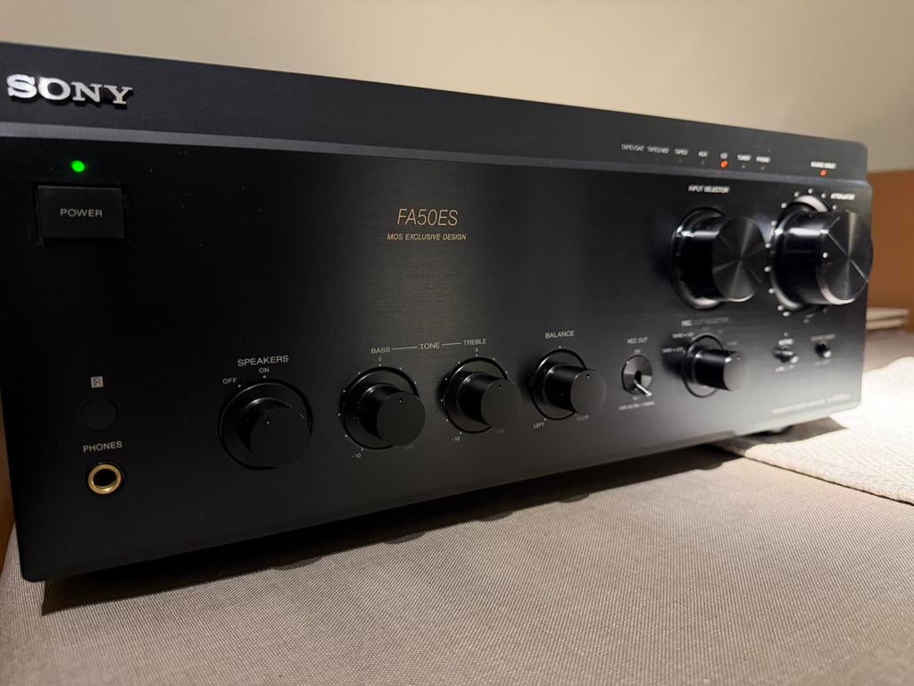 Topmodel Sony FA50ES High-End versterker, Ophalen, Zo goed als nieuw, Stereo, Sony