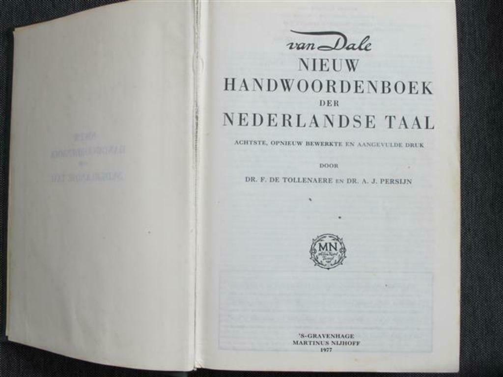Woordenboek Van Daele, Ophalen, Gelezen, Overige niveaus, Nederlands