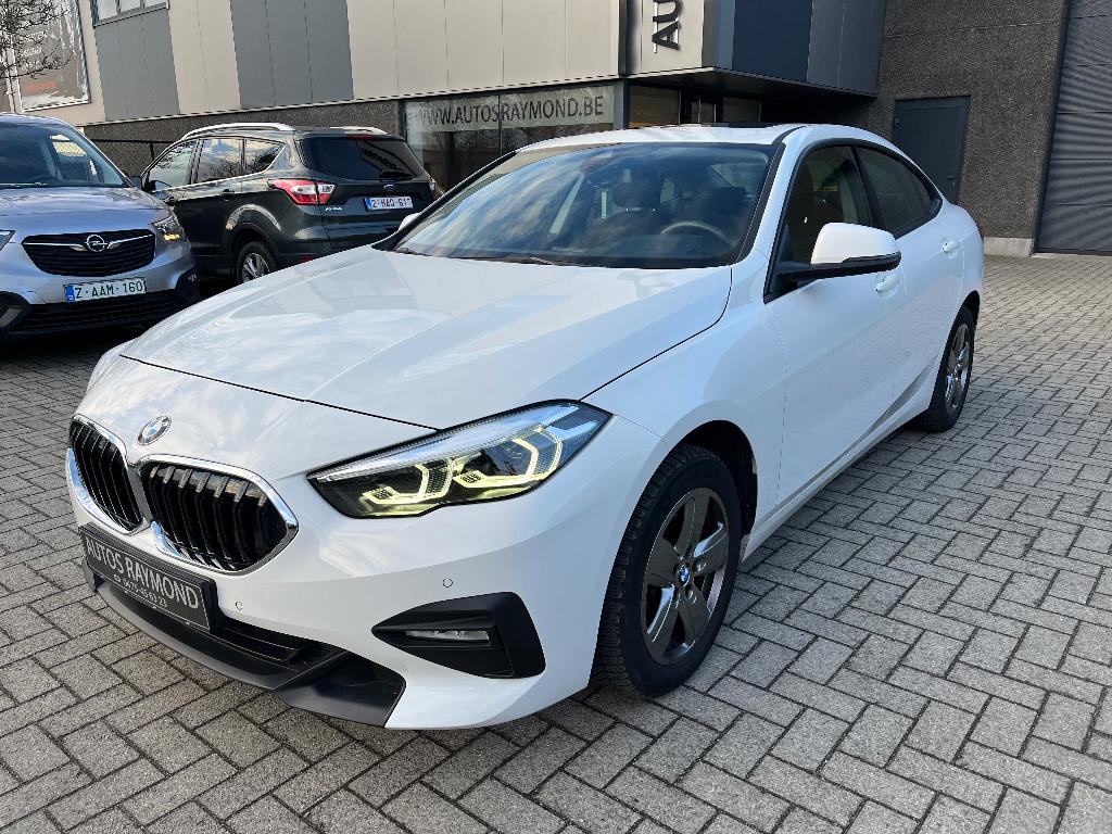 BMW 218 Gran Coupé 3D cock-pit navigatie pano-dak euro 6 d, 100 kW, 4 deurs, Stof, Wit