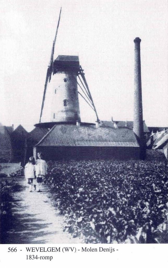 Wevelgem - Molen Denijs, Enlèvement ou Envoi, 1980 à nos jours, Non affranchie, Flandre Occidentale