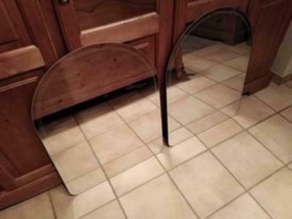 MIROIRS SALLE DE BAIN, Moins de 100 cm, Comme neuf, Enlèvement, 50 à 100 cm