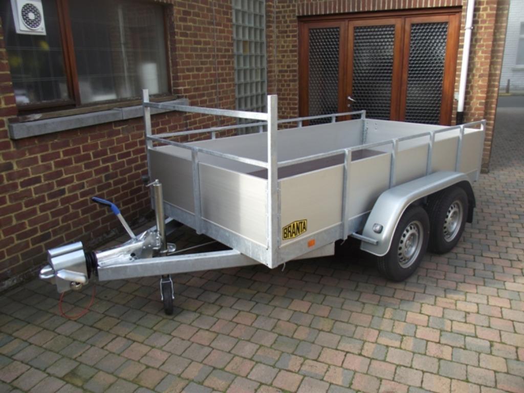 Nieuwe geremde bakaanhangwagen 2,8 x 1,6m te 9300 Aalst, Auto diversen, Overige Auto diversen, Ophalen