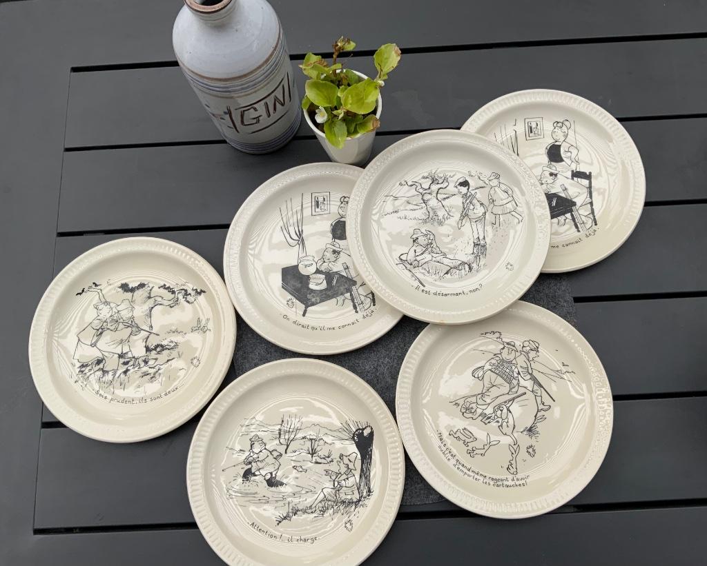 Humoristische platen uit St-Amand, Antiek en Kunst, Ophalen of Verzenden