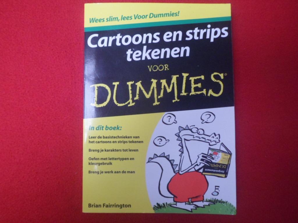 Brian Fairrington: Cartoons en strips tekenen voor Dummies, Nieuw, Ophalen of Verzenden, Tekenen en Schilderen, Brian Fairrington