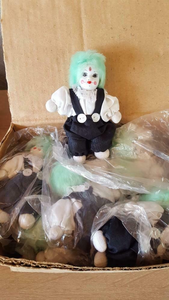 Popjes met keramiek/porselein hoofdje, Ophalen of Verzenden, Zo goed als nieuw, Fantasy