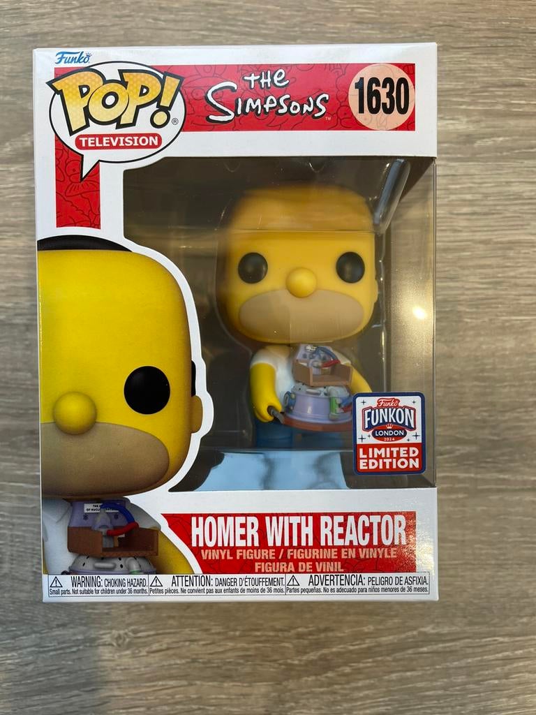 Funko pop Homer with reactor, Ophalen of Verzenden, Nieuw