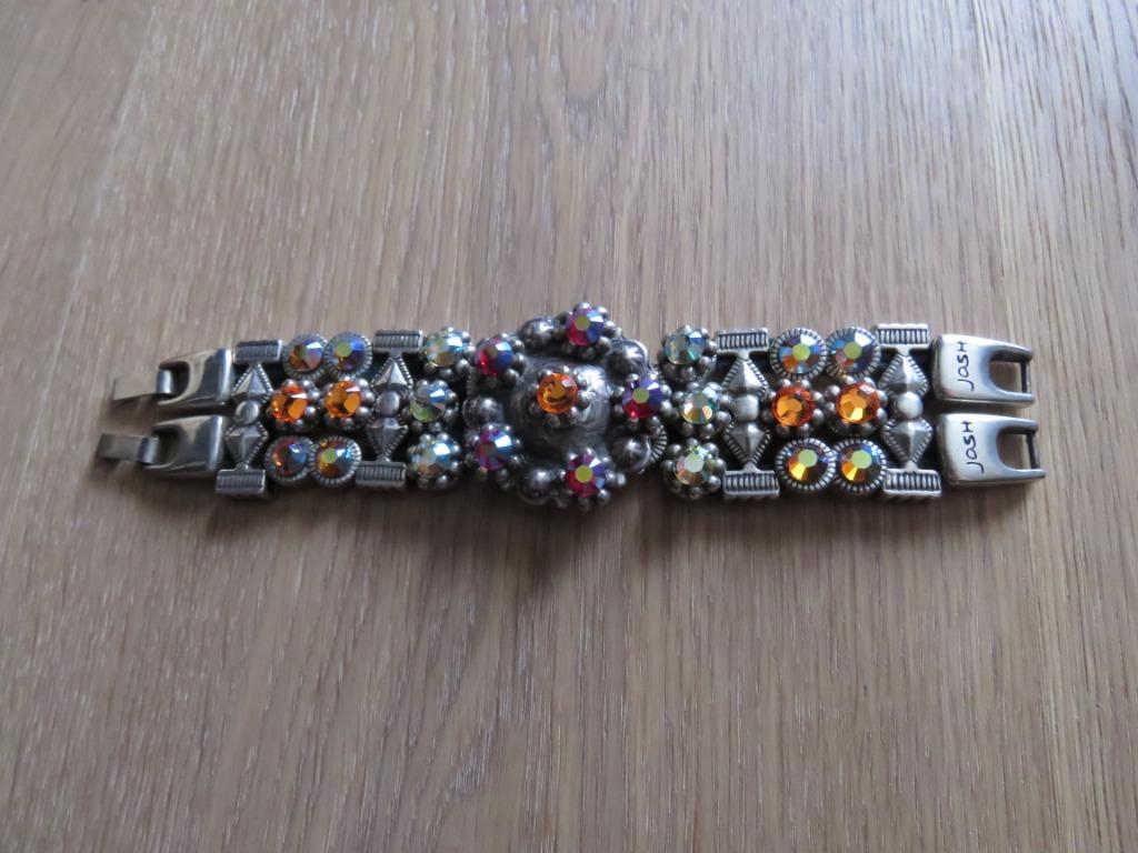 Armband Josch met Swarovski elementen, Met kristal, Overige materialen, Overige kleuren, Ophalen of Verzenden