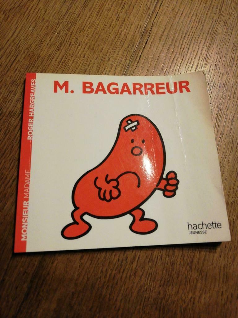 Livre Monsieur Bagarreur, Enlèvement ou Envoi, Utilisé, 2 à 3 ans