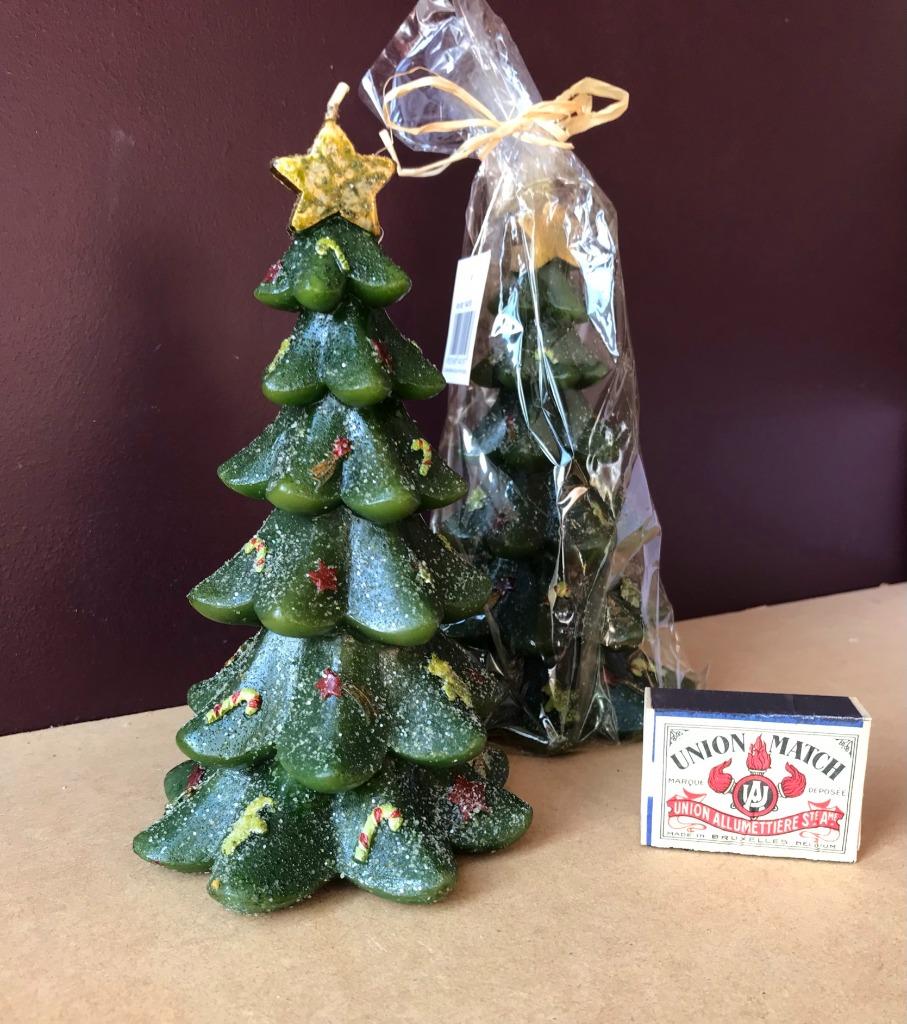 Bougies Sapins de Noël, lot de 2., Divers, Enlèvement ou Envoi, Neuf