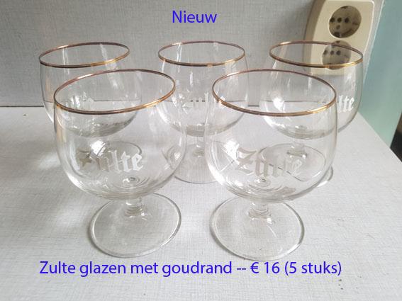 Bierglazen, Ophalen, Zo goed als nieuw