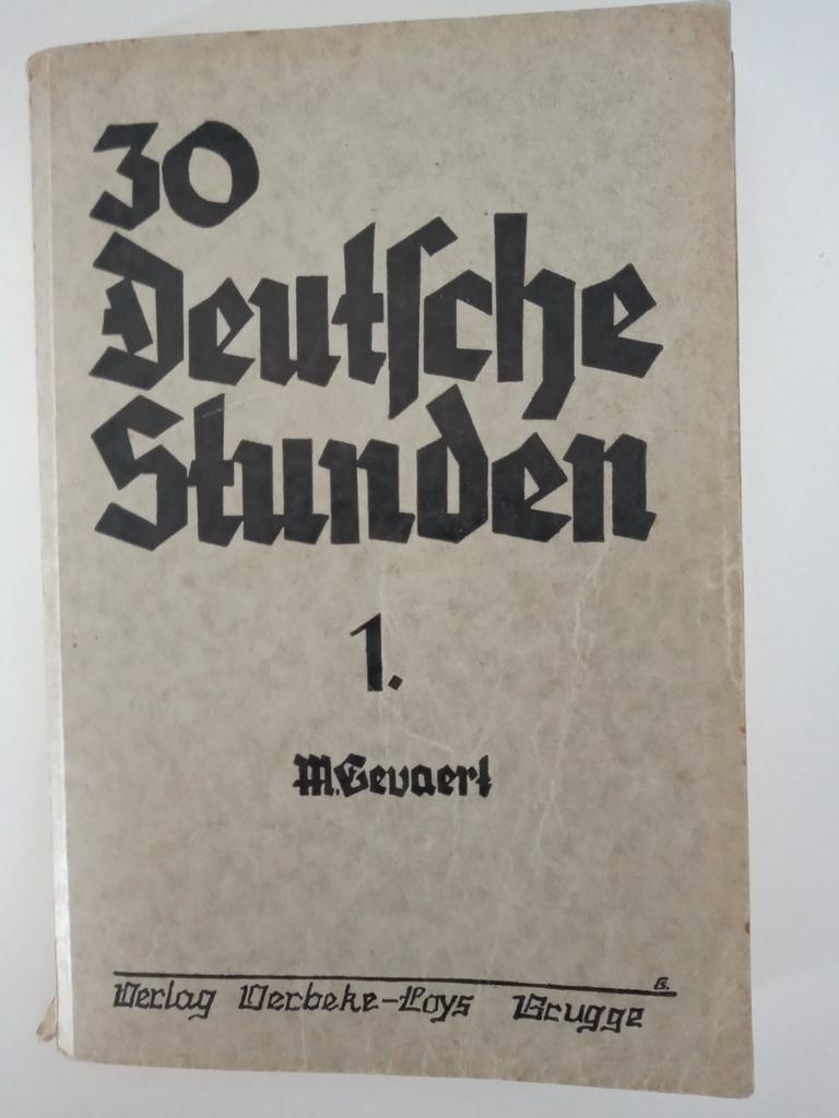 Lot oude Duitse taalboeken 1923 - 1941, Boeken, Taal | Duits, Ophalen of Verzenden, Gelezen