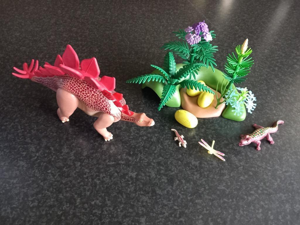 Playmobil Stegosaurus met broedplaats, Ophalen of Verzenden, Zo goed als nieuw
