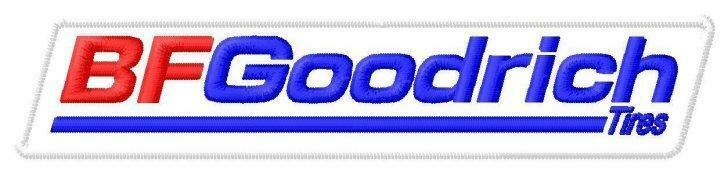 Patch Goodrich BF BFGoodrich Tires - 120 x 24 mm, Enlèvement ou Envoi