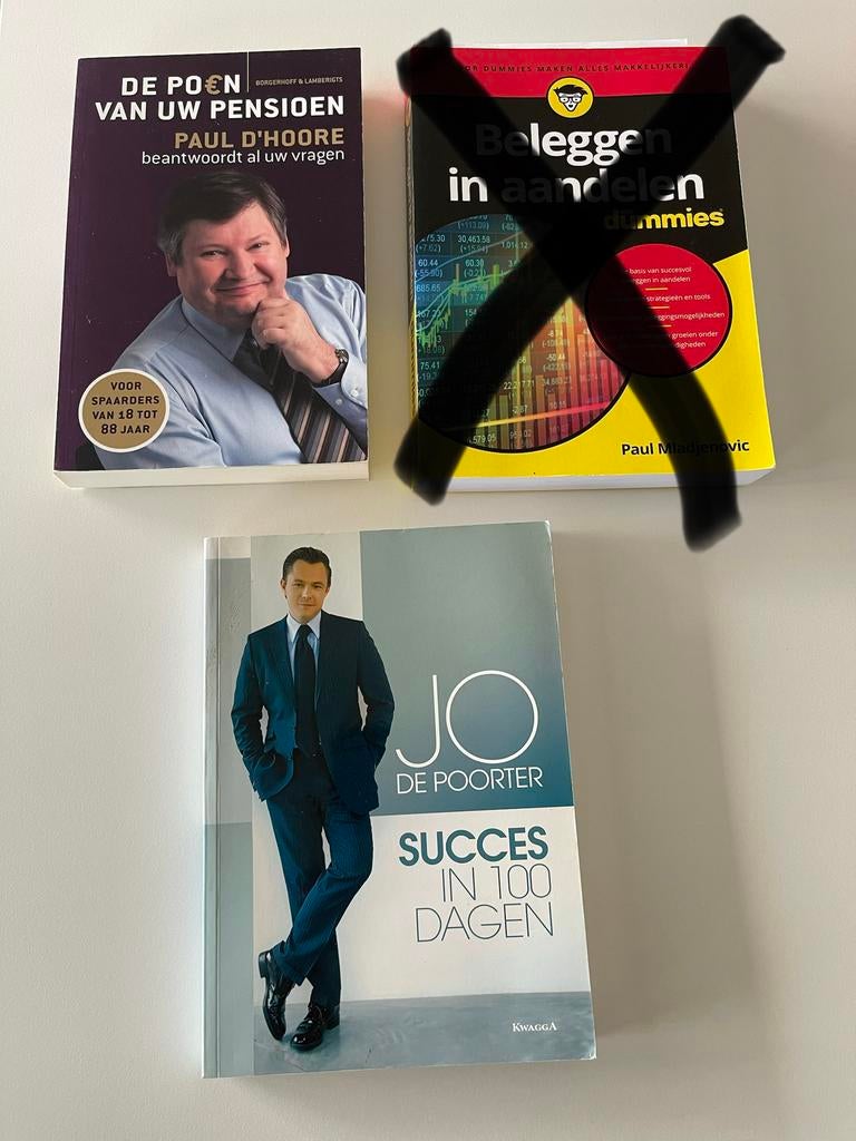 Boeken over succes, beleggen, aandelen, Boeken, Overige Boeken, Gelezen, Ophalen