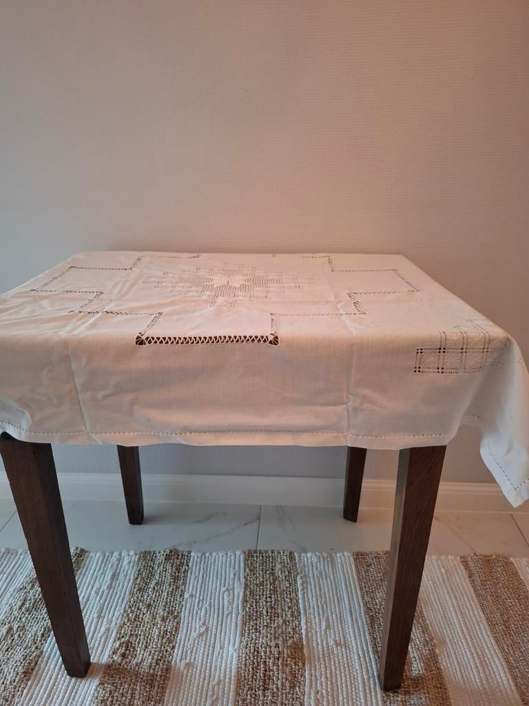 Nappe ancienne brodée, Ophalen of Verzenden, Gebruikt