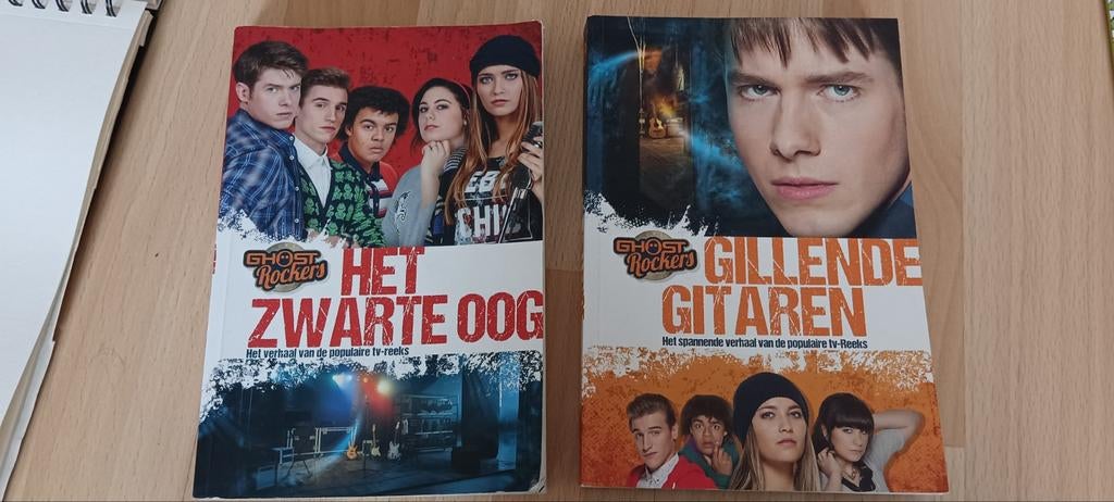 2 Ghost Rockers boeken 1130 Bruxelles Haren komen ophalen, Boeken, Ophalen, Zo goed als nieuw