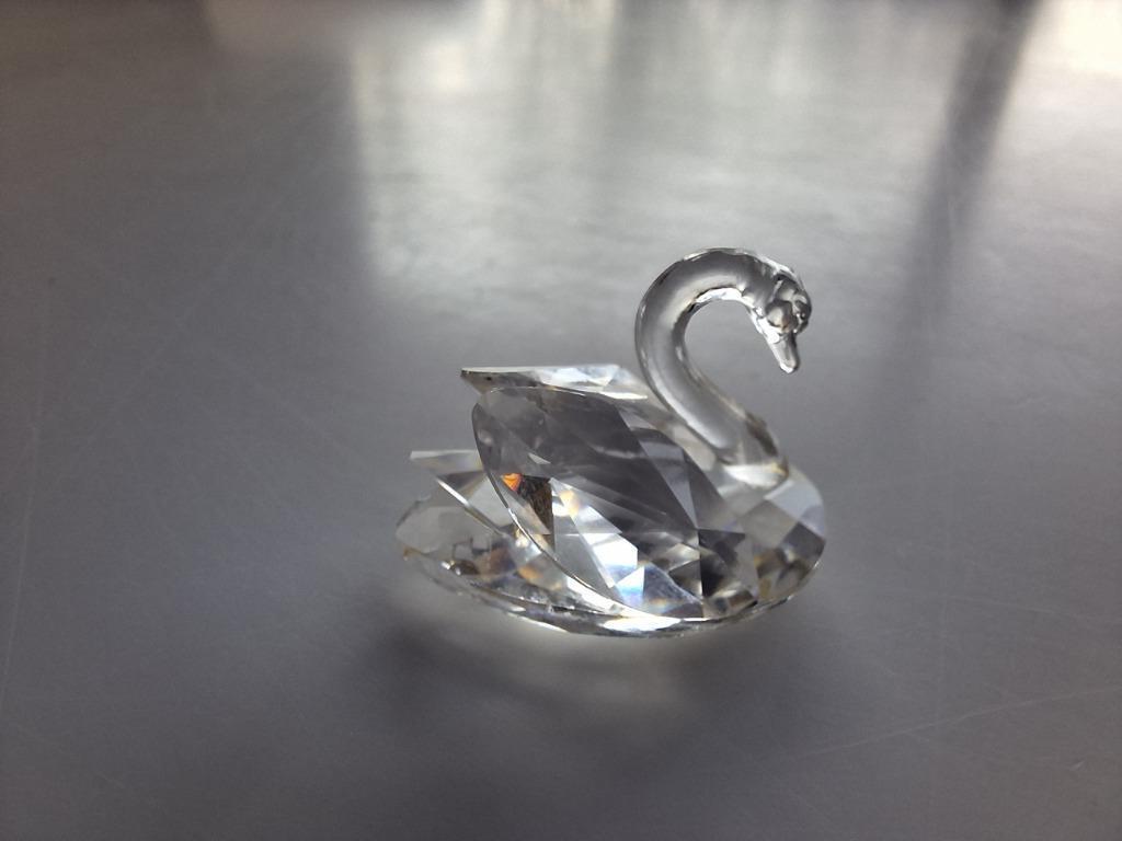 Figurine petit cygne cristal Swarovski, Collections, Enlèvement ou Envoi, Comme neuf, Figurine