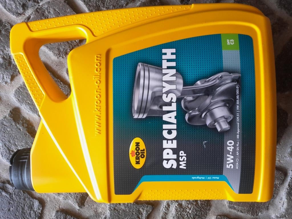 Motorolie 5 W 40  kroon oil, Ophalen