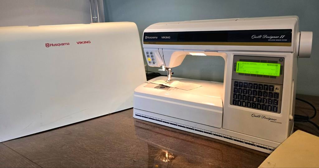 Husqvarna Viking Quilt Designer II - zeer goed!!, Ophalen, Naaimachine, Husqvarna