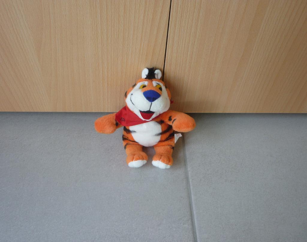 Oranje knuffel pluche dier Tony the tiger Kellogg’s Frosted, Ophalen of Verzenden