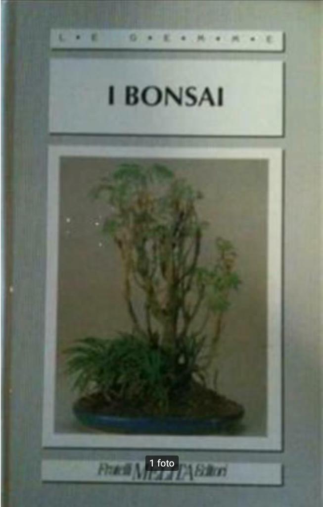 I Bonsai, Italiaans boek, Ophalen, Bloemen, Planten en Bomen