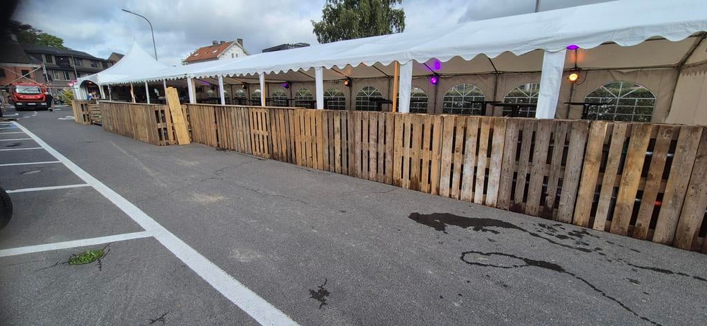 Europallets te koop, Ophalen