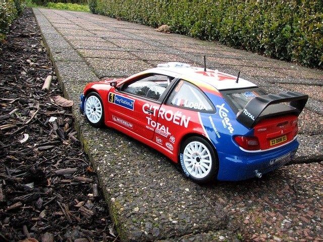 Citroen Xsara WRC #3 Loeb, Tour de Corse 2004 - Solido 1:18, Ophalen of Verzenden, Zo goed als nieuw, Auto, Solido