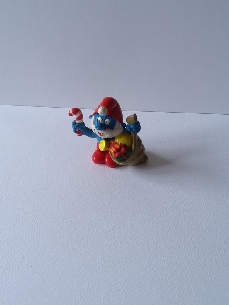 Grand Schtroumpf de Noël, Collections, Schtroumpfs, Enlèvement ou Envoi, Utilisé, Grand Schtroumpf, Poupée, Figurine ou Peluche