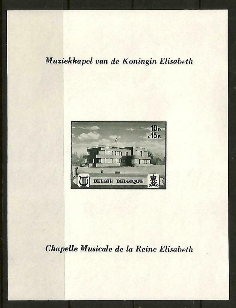 België 1941 Muziekkapel Kon. Elisabeth OBP Blok 14**, Orginele gom, Ophalen of Verzenden, Zonder stempel, Postfris