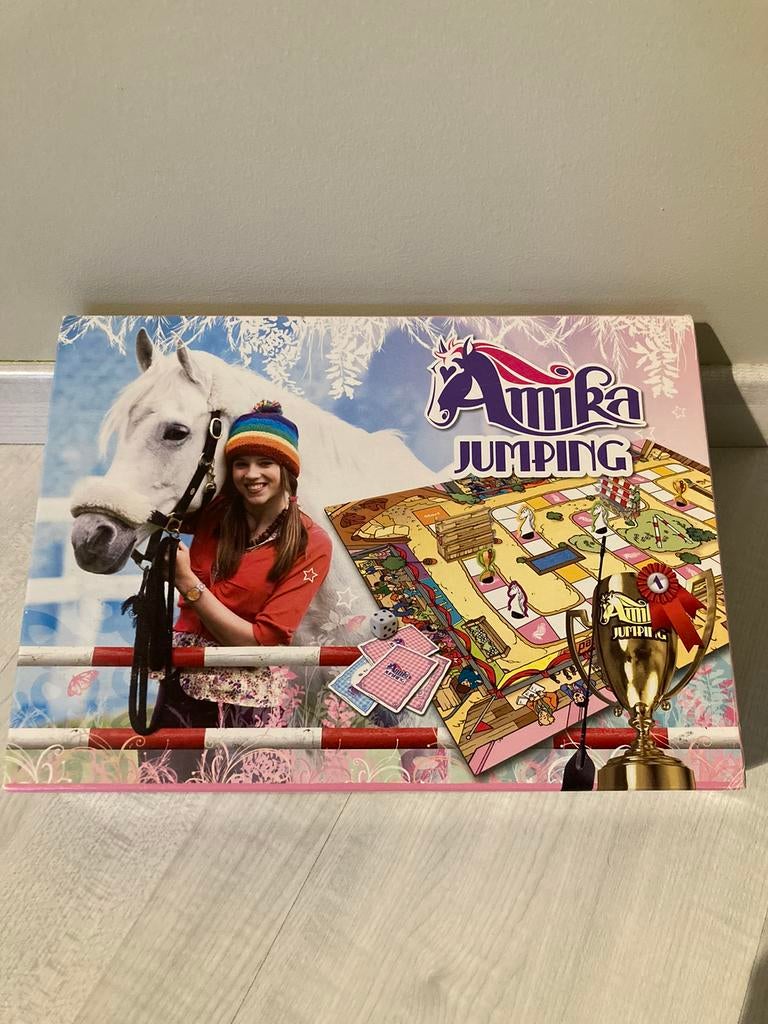 Spel Amika jumping, Hobby en Vrije tijd, Ophalen, Zo goed als nieuw