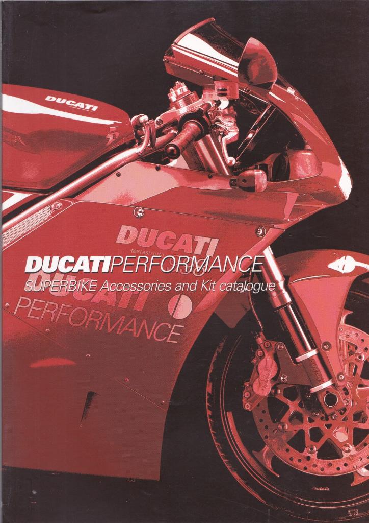Ducati SUPERBIKE 998/996/916/748 cataloog, Enlèvement ou Envoi, Neuf