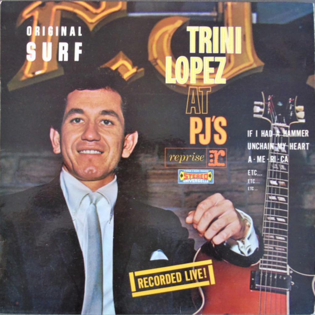 LP- Trini Lopez - At PJ's- Recorded Live!, Enlèvement ou Envoi