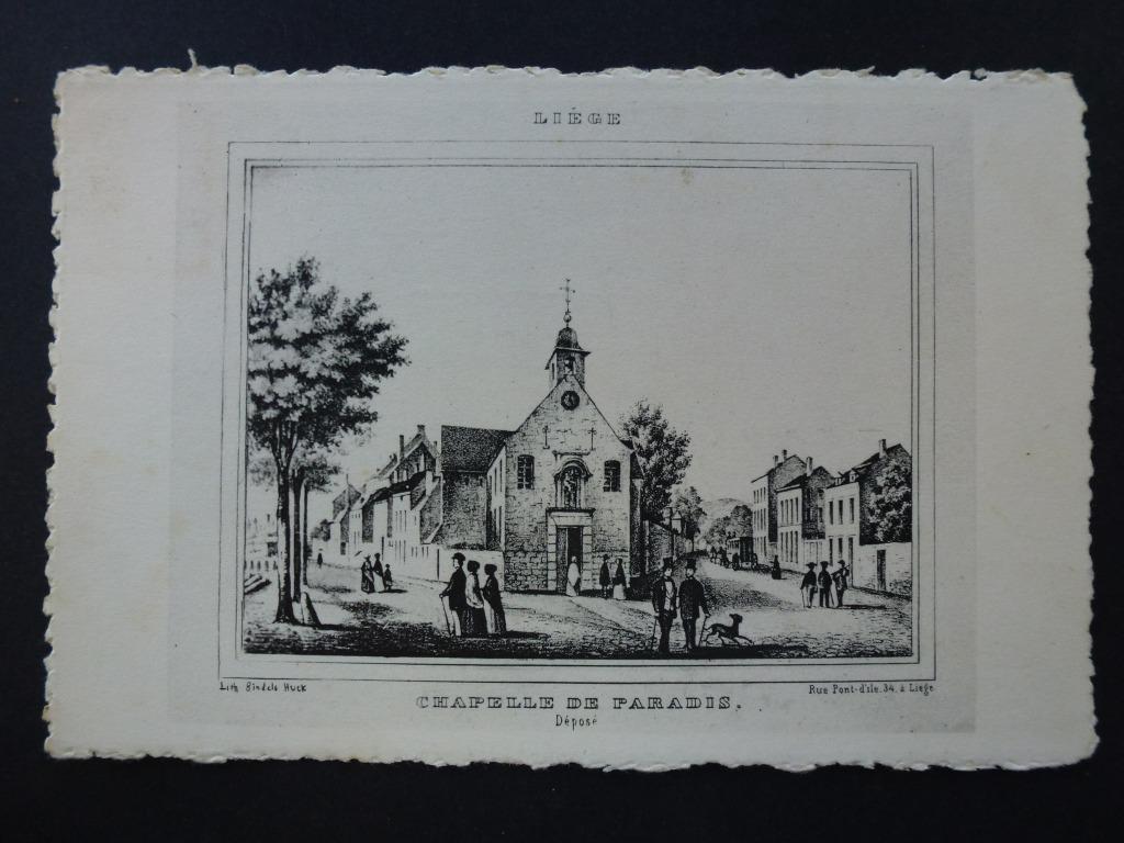 Liège Liège, Envoi, 1940 à 1960, Affranchie, Bâtiment