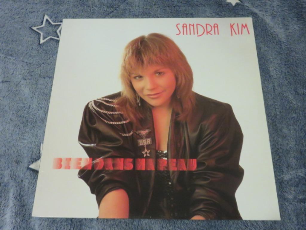 LP : Sandra Kim - Bien Dans Ma Peau -- Vinyl - Vintage, Ophalen of Verzenden