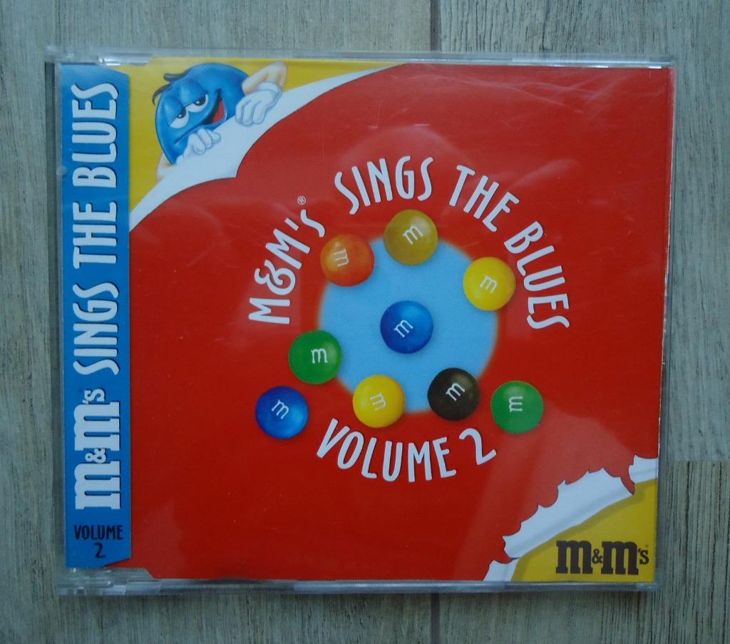 De verzamel-CD M&M's Sings The Blues Volume 2 (met 4 tracks), Collections, Marques & Objets publicitaires, Enlèvement ou Envoi