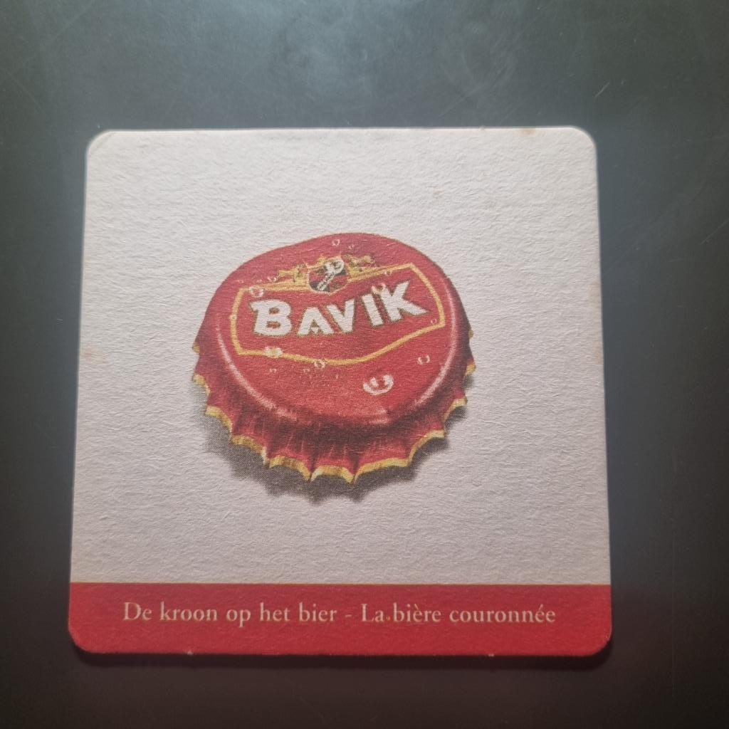 Sous Bock Bavik (modèle 3), Verzamelen, Biermerken, Ophalen of Verzenden, Gebruikt, Viltje(s), Overige merken