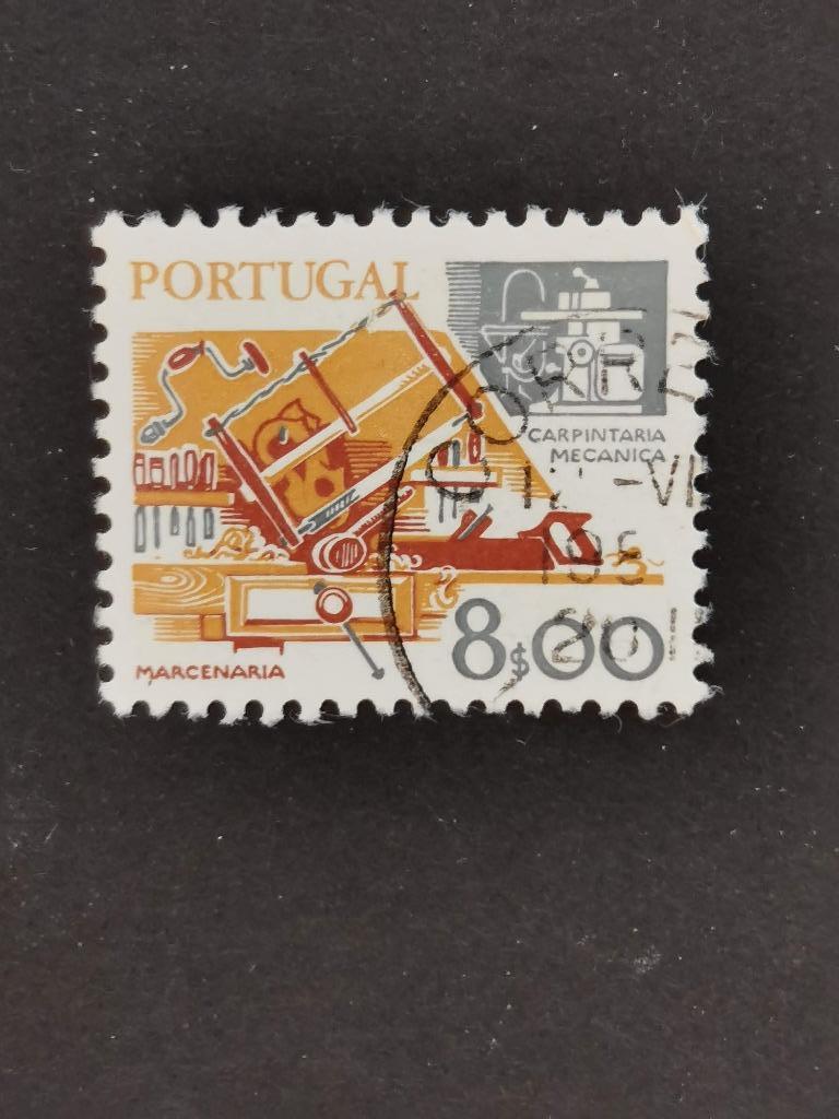 Portugal 1980 - menuiserie, Enlèvement ou Envoi, Portugal, Affranchi