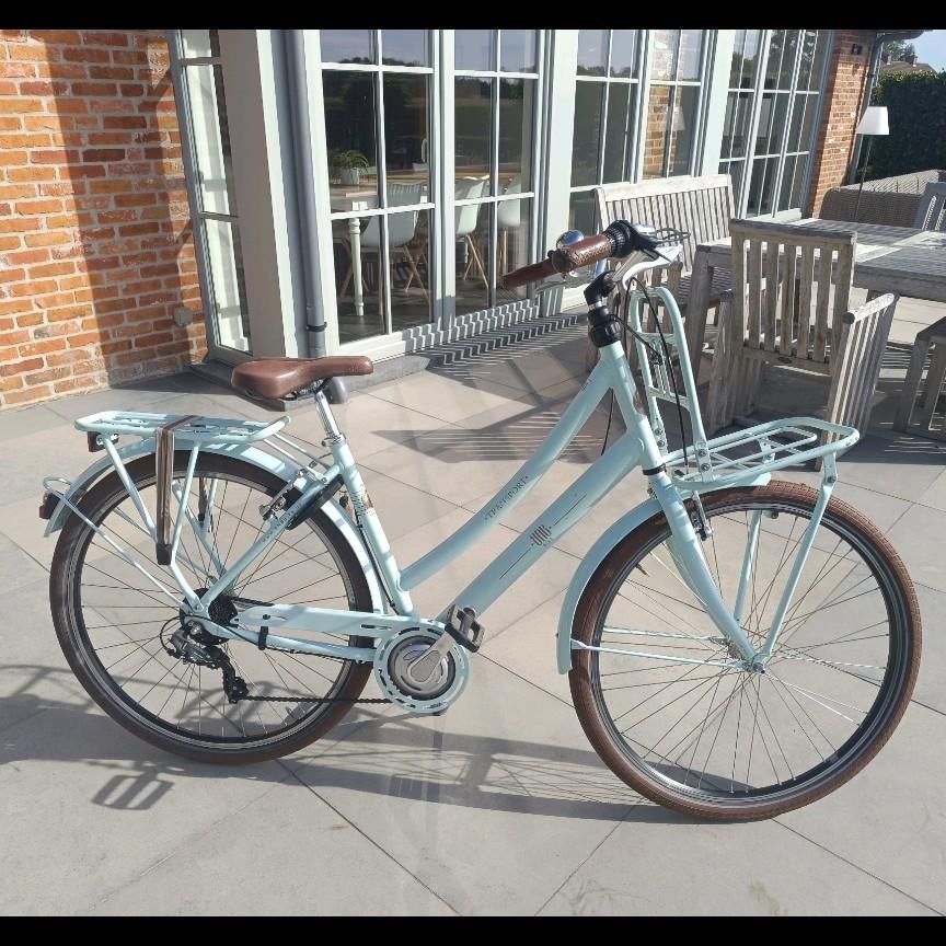 Meisjes fiets, Fietsen en Brommers, Ophalen, Gebruikt, Versnellingen, 47 tot 50 cm