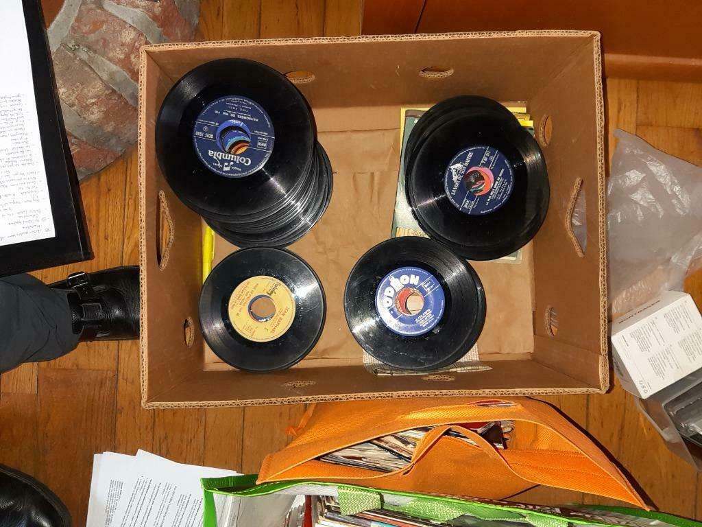 vinylplaten van voor 1991, Ophalen