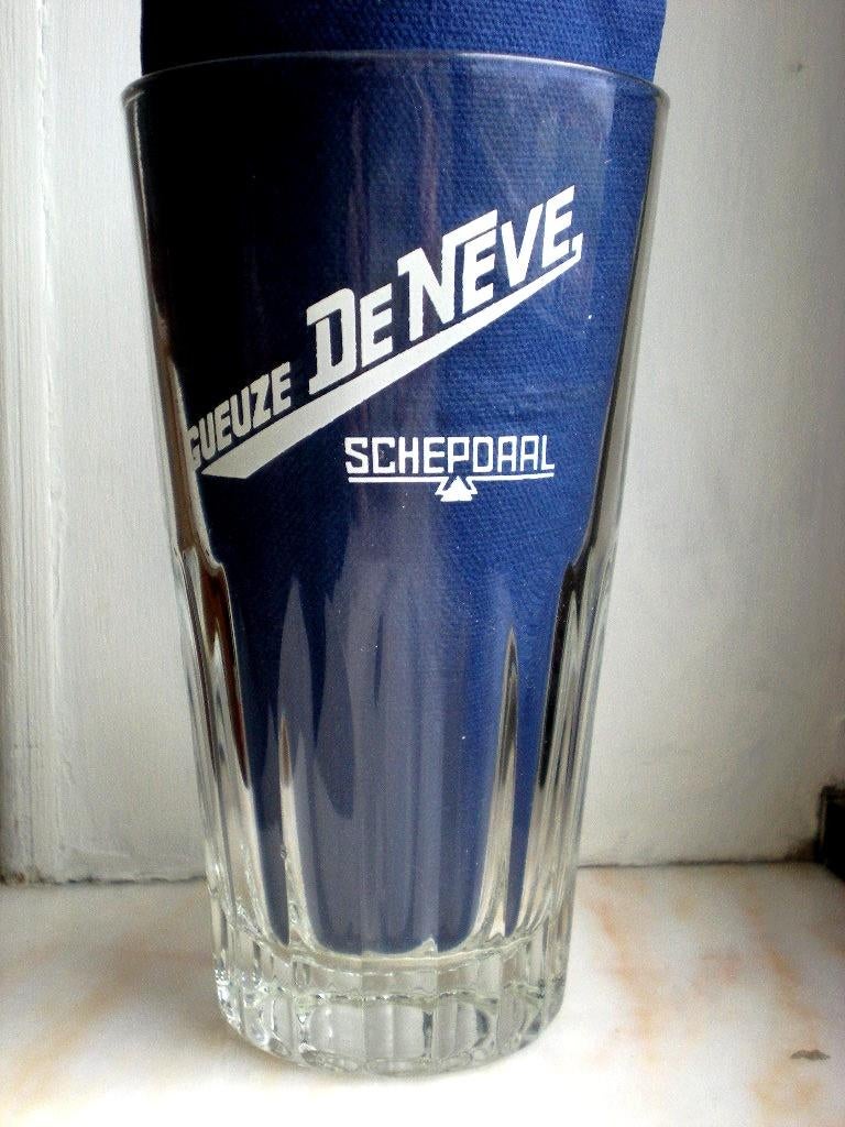 DE NEVE Gueuze, Verzamelen, Ophalen of Verzenden, Zo goed als nieuw, Glas of Glazen