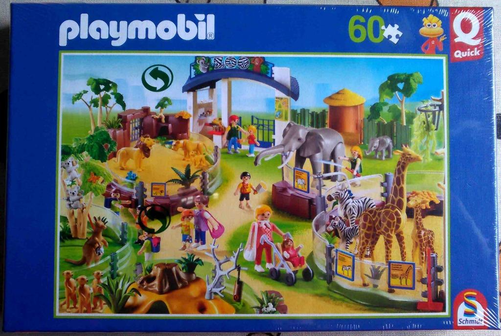 puzzel Playmobil 60 stukjes, Ophalen of Verzenden, Meer dan 50 stukjes, Zo goed als nieuw, 2 tot 4 jaar