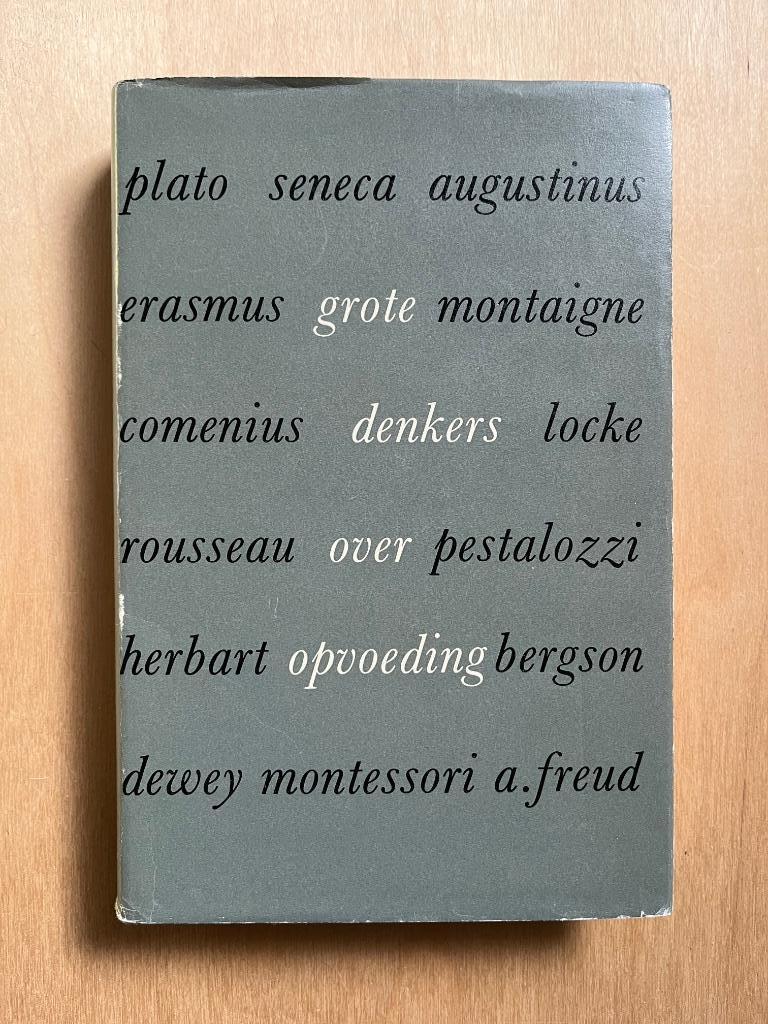 Grote denkers over opvoeding, Boeken, Ophalen of Verzenden